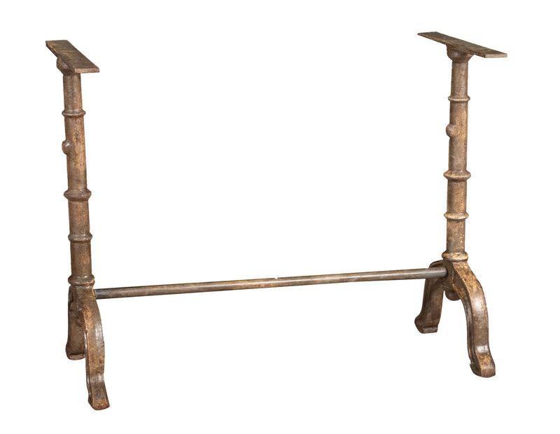 Biscottini BASE TAVOLO IN GHISA FINITURA ANTICATA molto stabile robusta Offerta Speciale