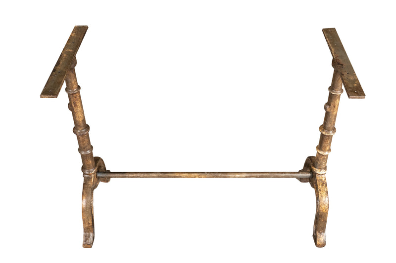 Biscottini BASE TAVOLO IN GHISA FINITURA ANTICATA molto stabile robusta Offerta Speciale