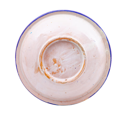 Biscottini Piatto in ceramica decorato a mano