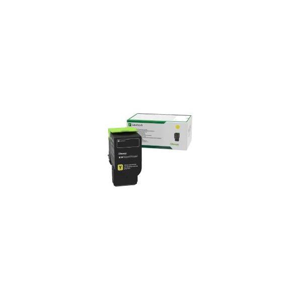 Lexmark Giallo - Originale - Cartuccia toner LCCP, LRP