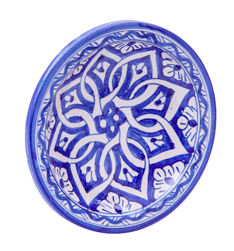 Biscottini Piatto in ceramica decorato a mano