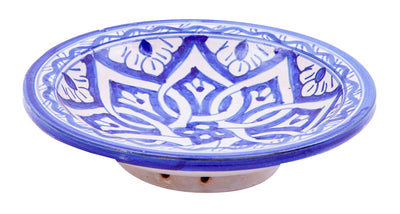 Biscottini Piatto in ceramica decorato a mano