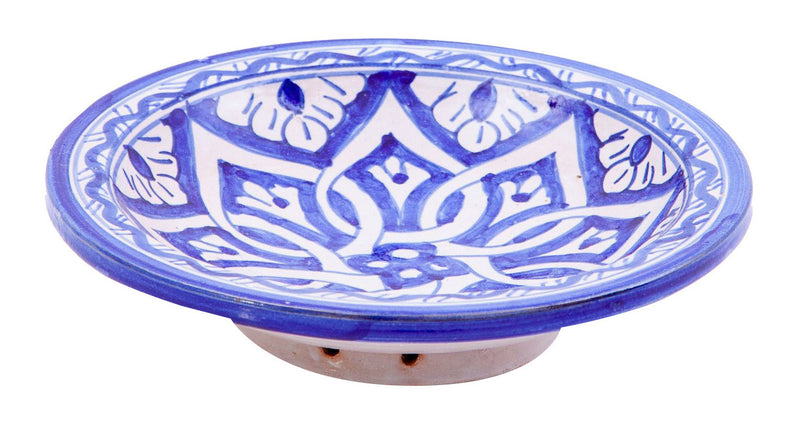 Biscottini Piatto in ceramica decorato a mano