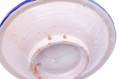 Biscottini Piatto in ceramica decorato a mano