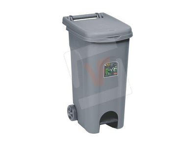 BIDONE BIDONI URBAN ECO SYSTEM CON PEDALE CAPACITA' 80LT 51x40x80 h