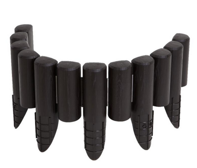 BORDATURA RECINZIONE MODULARE PER AIUOLE IN PLASTICA MT. 2,3