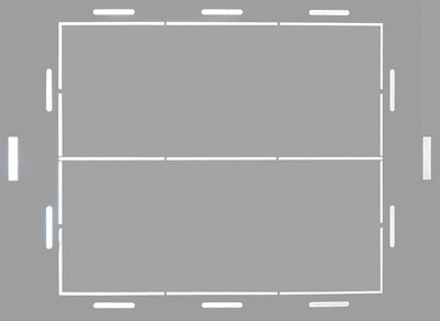 Armadio Rack 19'' a Muro 15 Unità P.600 mm Flat Pack Grigio