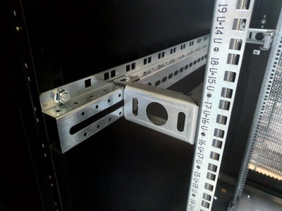 Armadio Server Rack 19'' 600x1000 42U Nero Serie Evolution Porta Grigliata