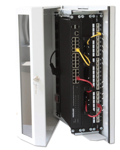 Armadio a muro 19'' Flat 9 Unità Bianco RAL9016