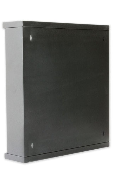 Armadio Rack 19'' Flat a muro p.15cm 12 unità sezione unica Grigio