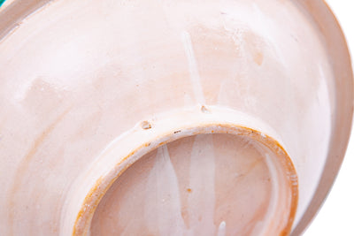 Biscottini Piatto in ceramica decorato a mano