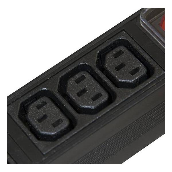 LINK LK10052 - MULTIPRESA DA RACK 19"" CON 9 PRESE FEMMINA IEC C13