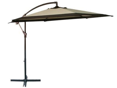 OMBRELLONE GIARDINO IN ALLUMINIO LATERALE GIADA O SABBIA CM300 ARREDO GIARDINO