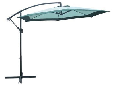 OMBRELLONE GIARDINO IN ALLUMINIO LATERALE GIADA O SABBIA CM300 ARREDO GIARDINO