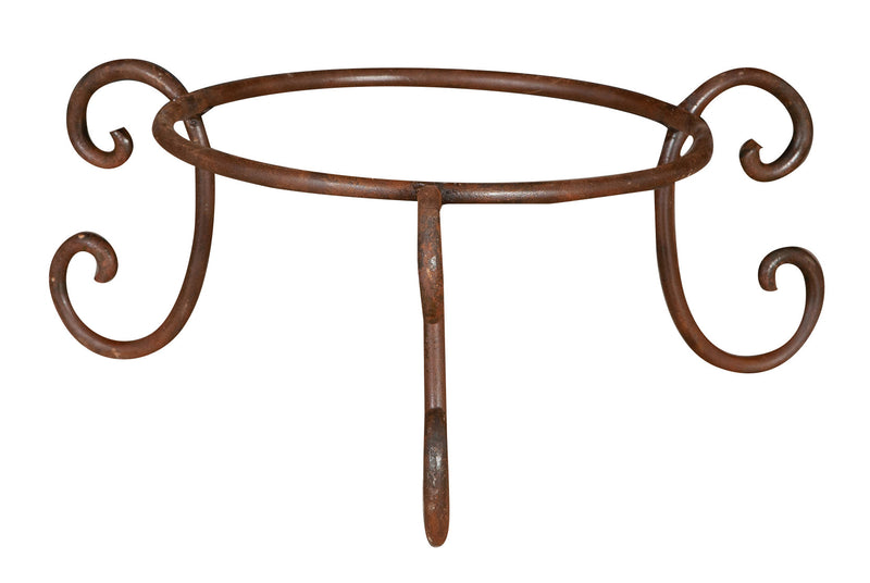 Biscottini BASE PORTAVASI IN FERRO BATTUTO pieno forgiato mano Offerta Speciale Qualità