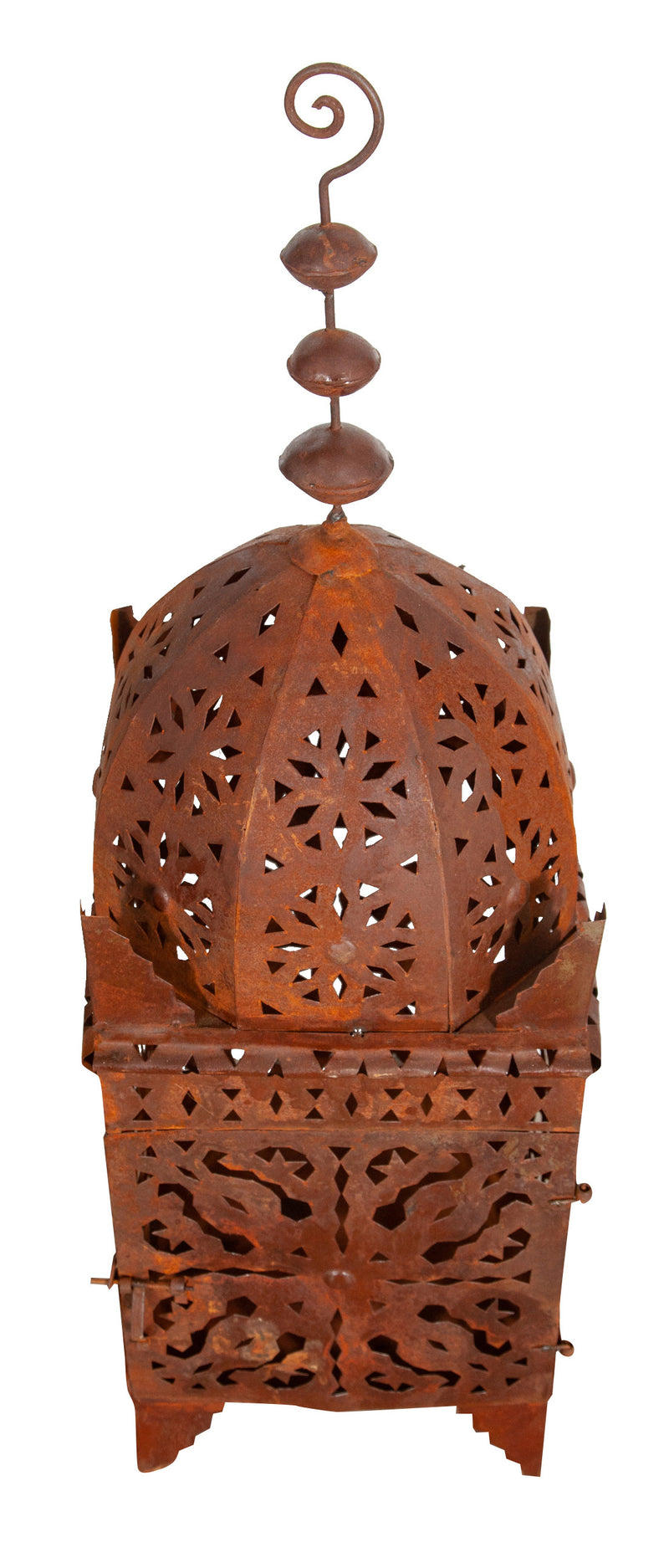 Biscottini Lanterna in ferro battuto traforato Originale traforata finitura Offerta