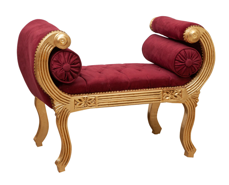 Biscottini Panchetta stile francese Luigi XVI in legno massello di faggio XVI, faggio,