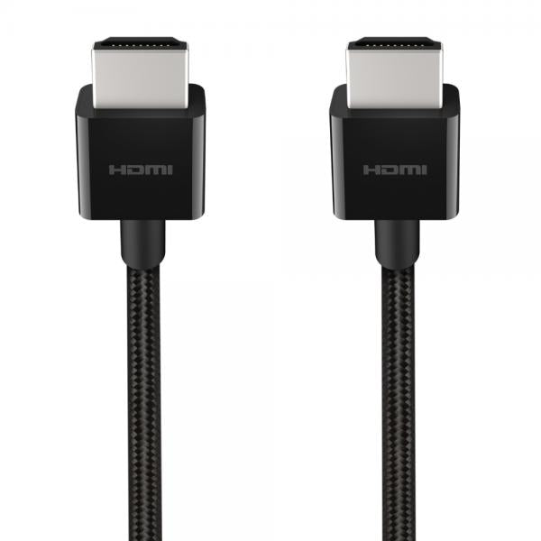 Belkin AV10176BT2M-BLK cavo HDMI 2 m HDMI tipo A [Standard] Nero (ULTRA HD HI-SPEED HDMI CAB 2M)