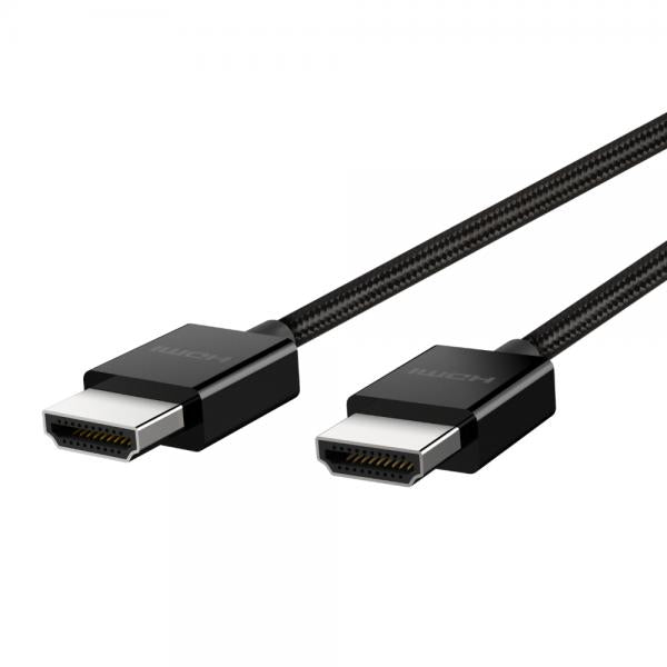 Belkin AV10176BT2M-BLK cavo HDMI 2 m HDMI tipo A [Standard] Nero (ULTRA HD HI-SPEED HDMI CAB 2M)