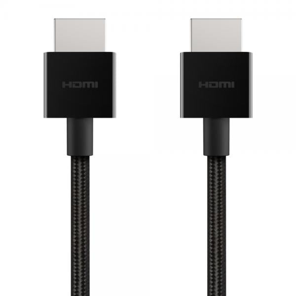 Belkin AV10176BT2M-BLK cavo HDMI 2 m HDMI tipo A [Standard] Nero (ULTRA HD HI-SPEED HDMI CAB 2M)
