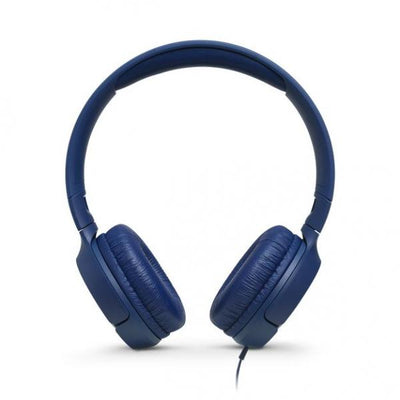 Cuffie Jbl Tune 500 - Cuffie SuprA-Aurali Con Cavo Con Microfono - Colore Blu