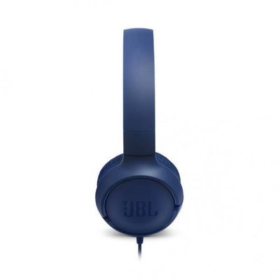 Cuffie Jbl Tune 500 - Cuffie SuprA-Aurali Con Cavo Con Microfono - Colore Blu