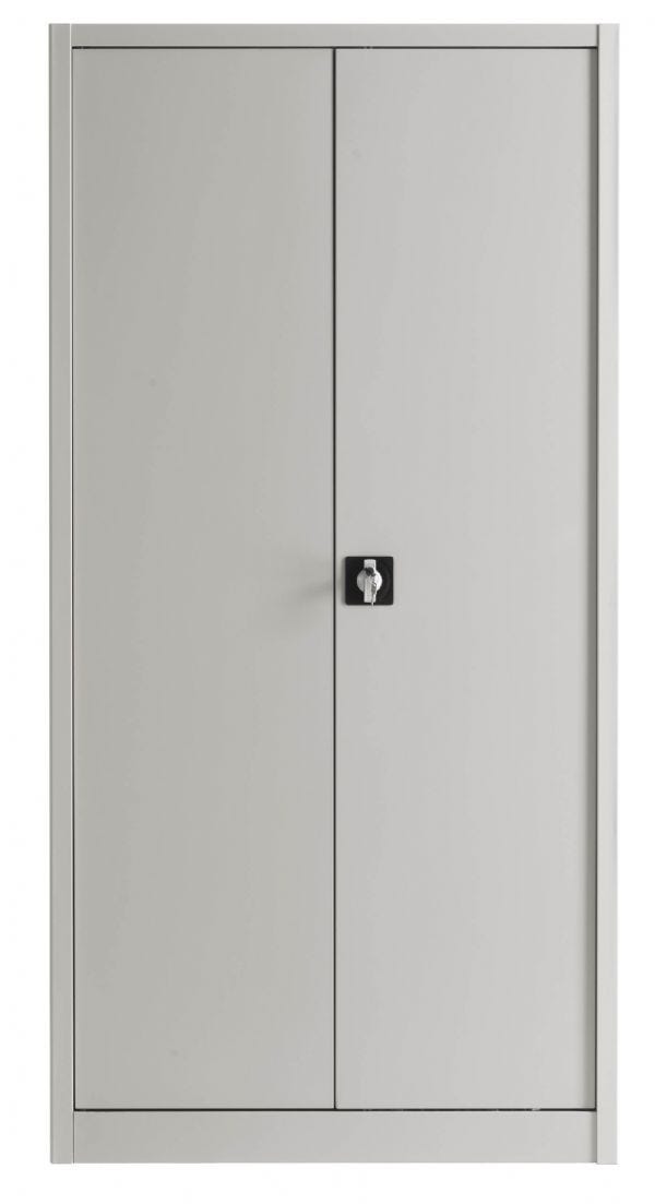 Armadio metallico per archiviazione ad ante battenti con chiusura cm. 120x45x200h