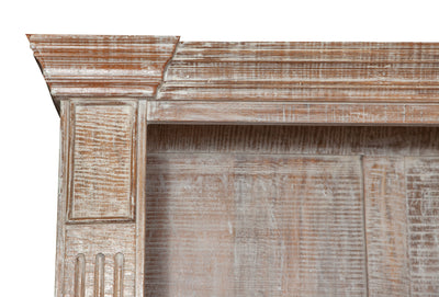 Biscottini Libreria in legno massello decapato Shabby Solida robusta espositore Offerta