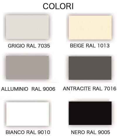 Armadio scorrevole in metallo verniciato a piani per ufficio cm. 180x60x200h