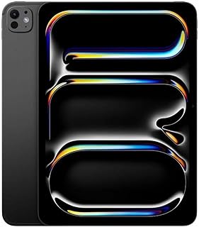 Apple iPad Pro (M4), 28 cm: Ultra Retina XDR Display, 2TB, 12MP Landscape Front Camera/12MP Rear Camera, LiDAR Scanner, Wi-Fi 6E and 5G Cellular with eSIM, Face ID, Standard Glass, Space Black