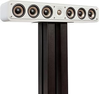 "Polk Audio Signature Elite Es35 - Altoparlante per Canale Centrale, Certificato Audio, Compatibile con Dolby Atmos e Dts: X, Tweeter da 1"" e Woofer da 3"", Bianco"