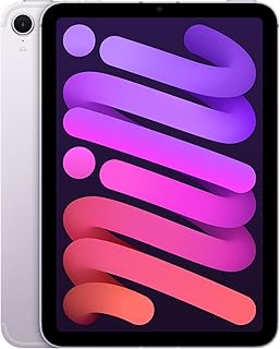 Apple iPad Mini (A17 Pro): 8.3" Liquid Retina Display, 512GB, WiFi 6E and 5G Cellular, 12MP Front/12MP Rear Camera, Touch ID, Full Day Battery - Purple
