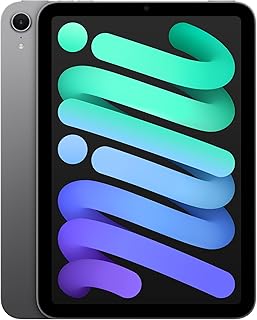 Apple iPad Mini (A17 Pro): 8.3 inch Liquid Retina Display, 512 GB, WiFi 6E, 12 MP Front/12 MP Rear Camera, Touch ID, Battery for All Day - Space Grey