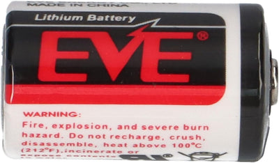 Batterie EVE 14250 mezzastilo 1/2 AA ER14250 3.6V 1200 mAh Li-SOCL2 al litio e bicloruro di tionile sensore 5 Pezzi