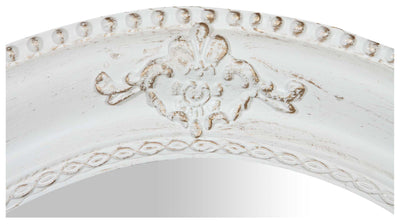 Biscottini Specchiera da appendere verticale e orizzontale finitura bianco Specchio