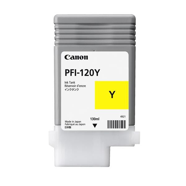 Canon PFI-120 Y - 130 ml - Giallo - originale - serbatoio d&