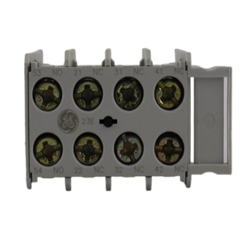 Blocco di contatti ausiliari 1NO+3NC montaggio frontale Ge power