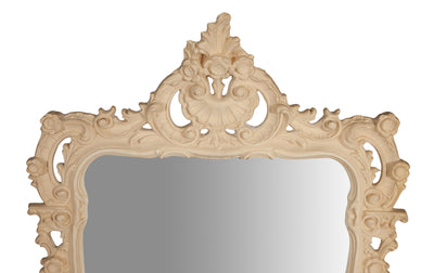 Biscottini SPECCHIERA DA PARETE IN LEGNO FINITURA GREZZA MADE IN ITALY realizzata Offerta