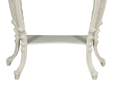 Biscottini CONSOLLE IN LEGNO FINITURA BIANCA ANTICATA MADE IN ITALY dimensioni lunghezza