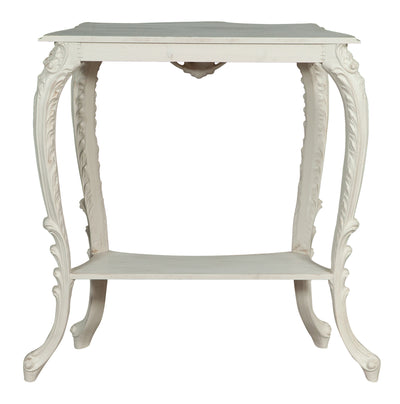 Biscottini CONSOLLE IN LEGNO FINITURA BIANCA ANTICATA MADE IN ITALY dimensioni lunghezza