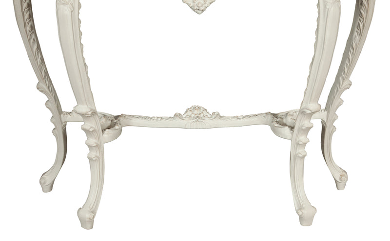 Biscottini CONSOLLE IN LEGNO FINITURA BIANCA ANTICATA MADE IN ITALY dimensioni lunghezza