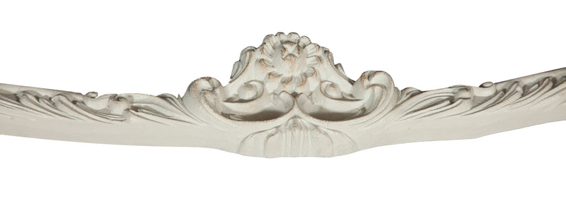 Biscottini CONSOLLE IN LEGNO FINITURA BIANCA ANTICATA MADE IN ITALY dimensioni lunghezza