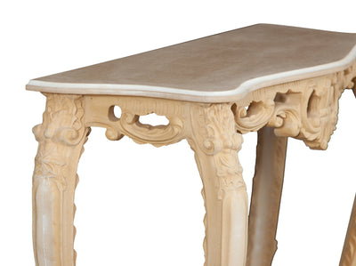 Biscottini CONSOLLE IN LEGNO FINITURA GREZZA MADE IN ITALY dimensioni lunghezza profondità