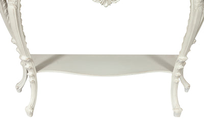 Biscottini CONSOLLE IN LEGNO FINITURA BIANCA ANTICATA MADE IN ITALY dimensioni lunghezza