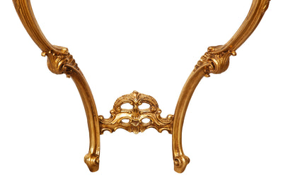 Biscottini CONSOLLE IN LEGNO FINITURA FOGLIA ORO ANTICATO MADE IN ITALY dimensioni