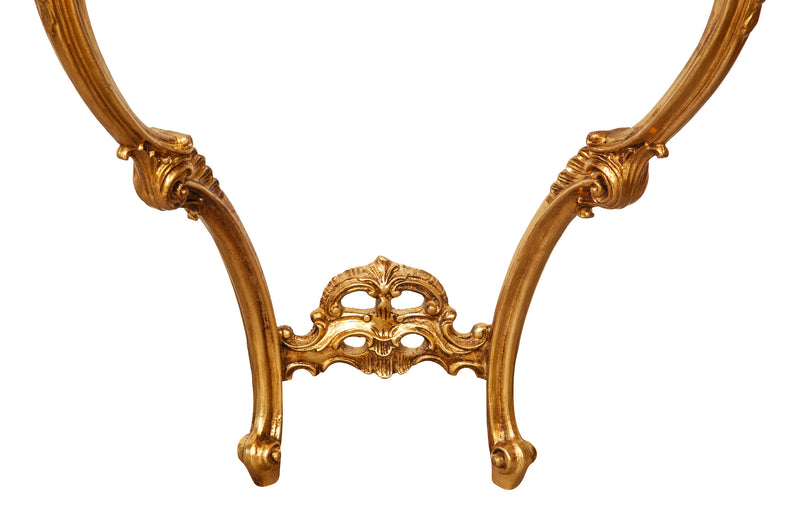 Biscottini CONSOLLE IN LEGNO FINITURA FOGLIA ORO ANTICATO MADE IN ITALY dimensioni