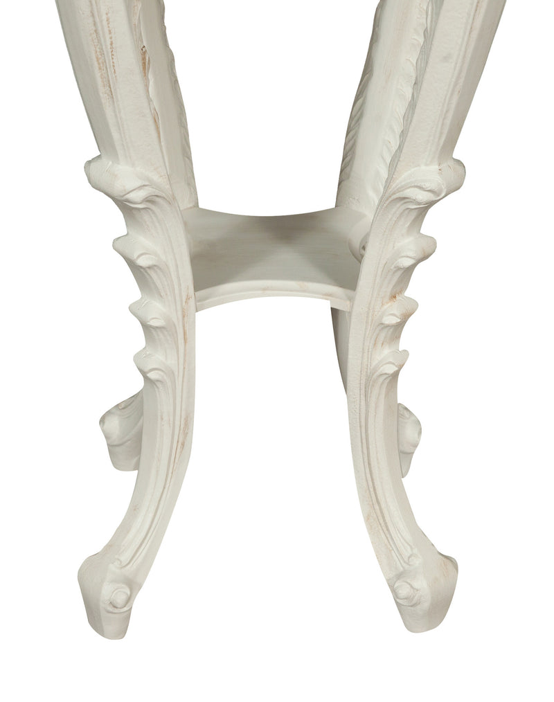 Biscottini PANCHETTO PORTAVASO IN FINITURA BIANCA MADE IN ITALY dimensioni lunghezza