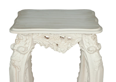 Biscottini PANCHETTO PORTAVASO IN FINITURA BIANCA MADE IN ITALY dimensioni lunghezza