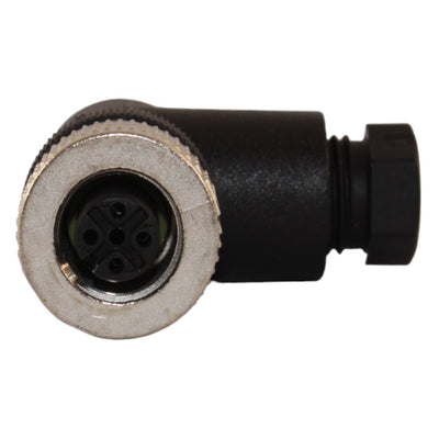 Connettore 4 poli M12 90 femmina Schneider Electric