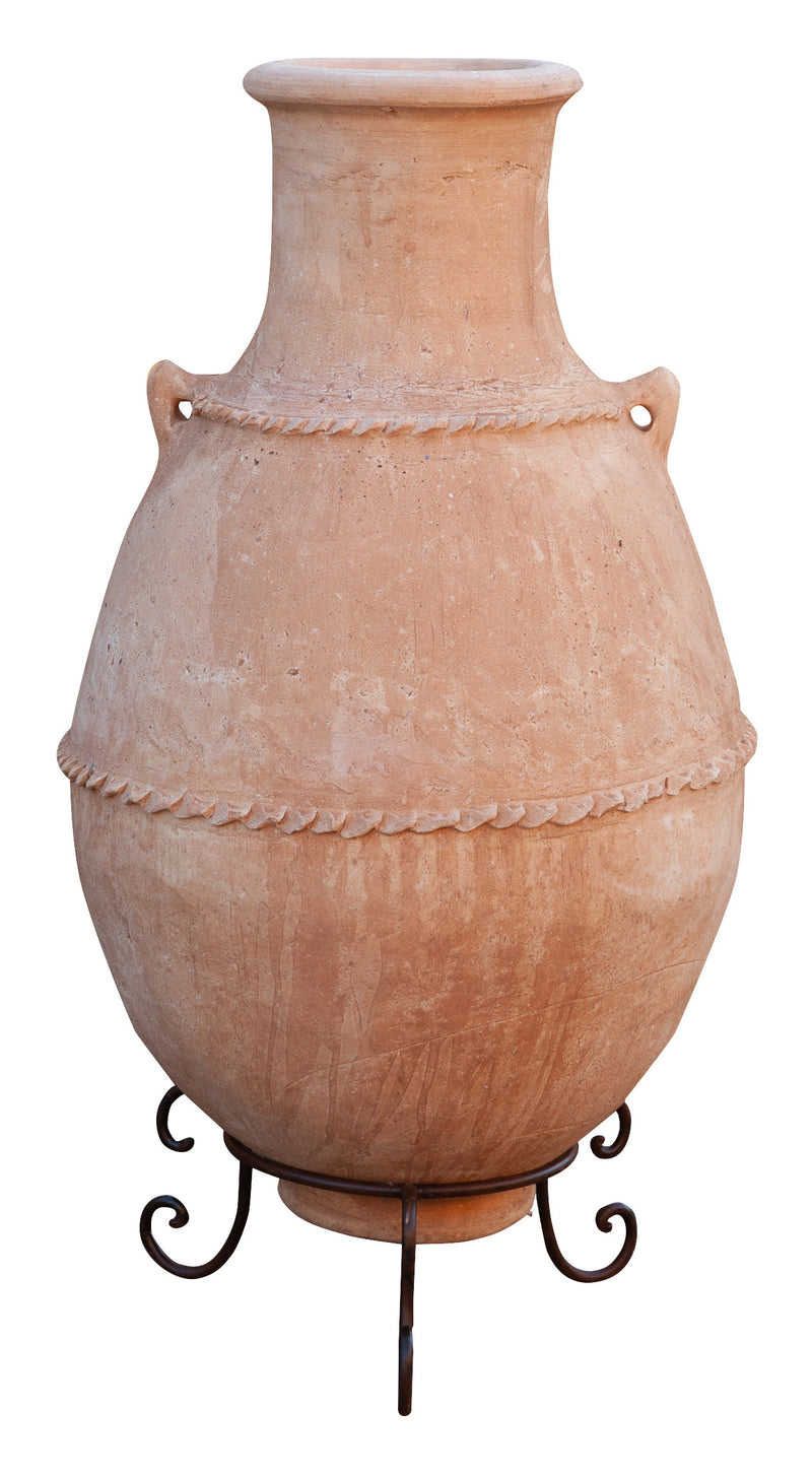 Biscottini Anfora con manici in terracotta tradizionale del deserto del Sahara fatta mano